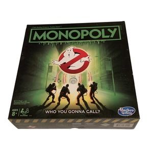 Monopoly GHOSTBUSTERS Board Game (Exclusive) Plays Theme Song NEW FACTORY SEALED